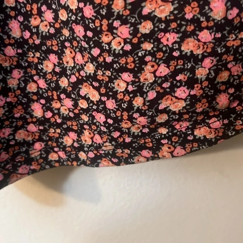 Baby gap girls size 5 floral dress elastic fabric comfy